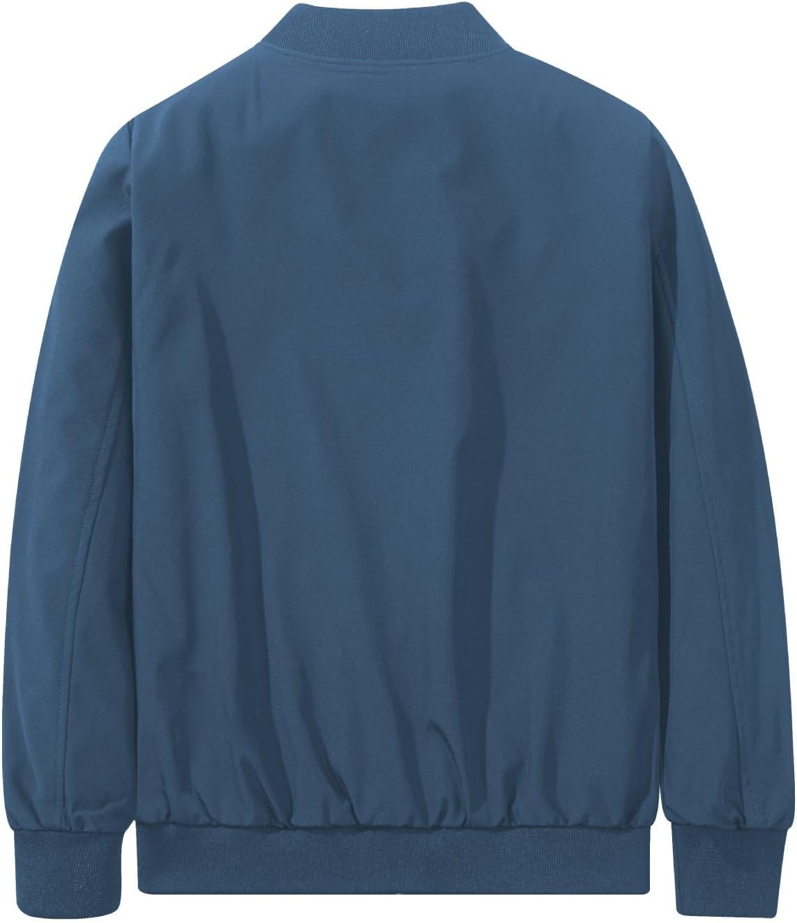 Men's Bomber Jacket Fashion Stylish Lightweight Windbreaker Spring Fall Casual Jackets for Men - Image 2
