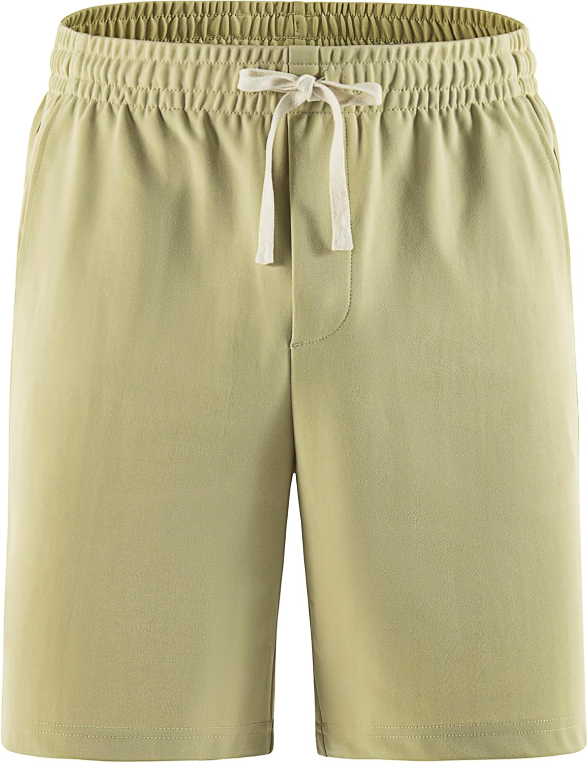 Men's Casual Shorts Elastic Waist Drawstring Lightweight Outdoor Summer Beach Shorts with Pockets Hiking Shorts - Image 2