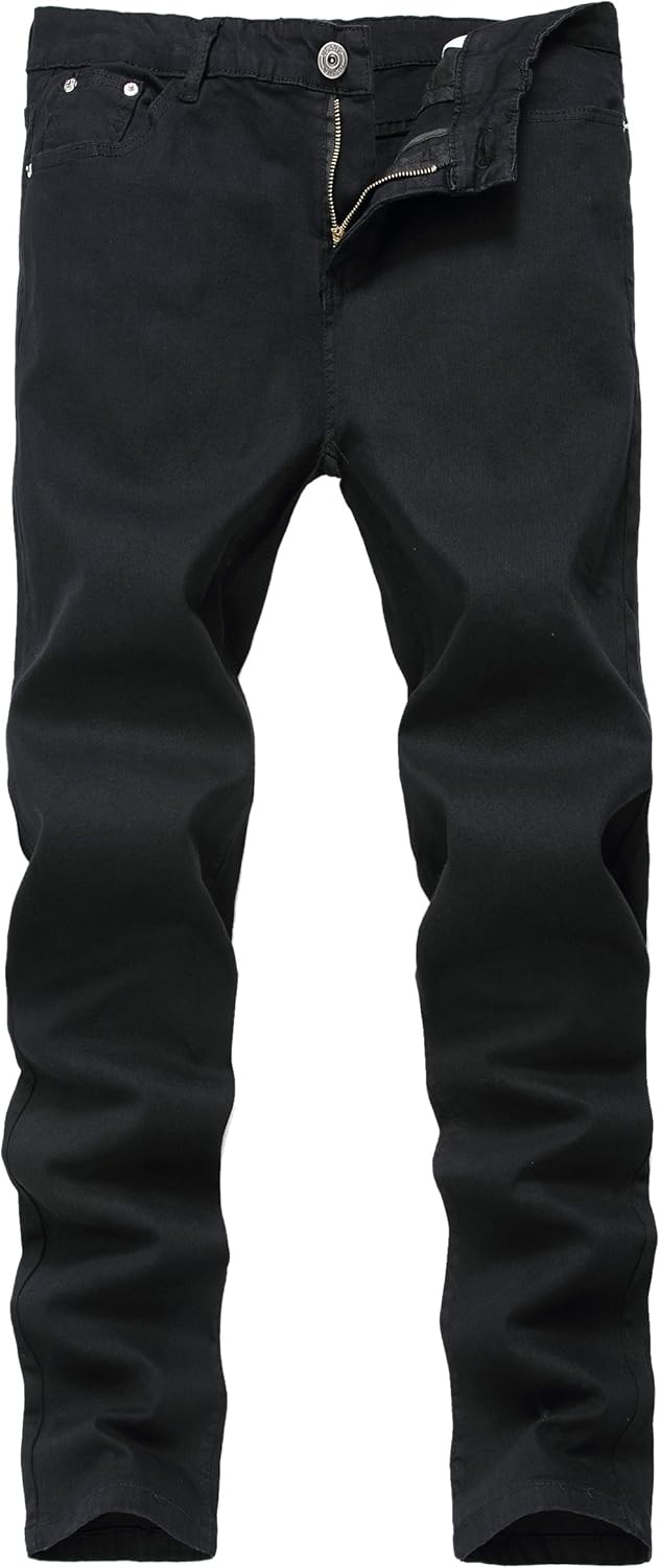 Men's Skinny Slim Fit Stretch Straight Leg Fashion Jeans Pants