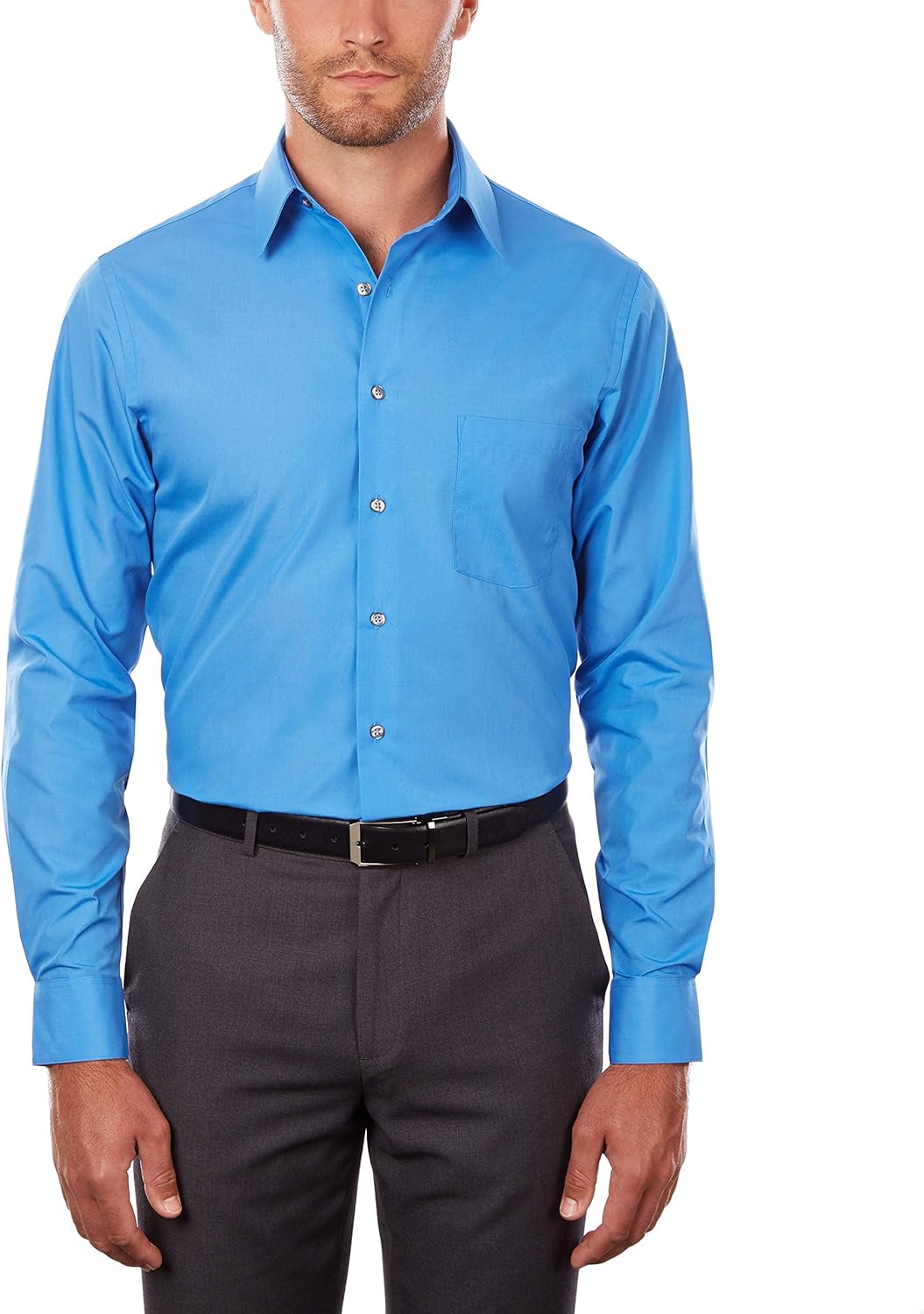 Men's Tall FIT Dress Shirts Poplin